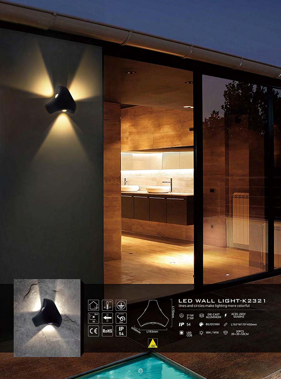 LED Waterproof Wall Lamp-2